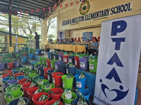 Bicol — CSR programme at Julian B. Meliton Elementary School