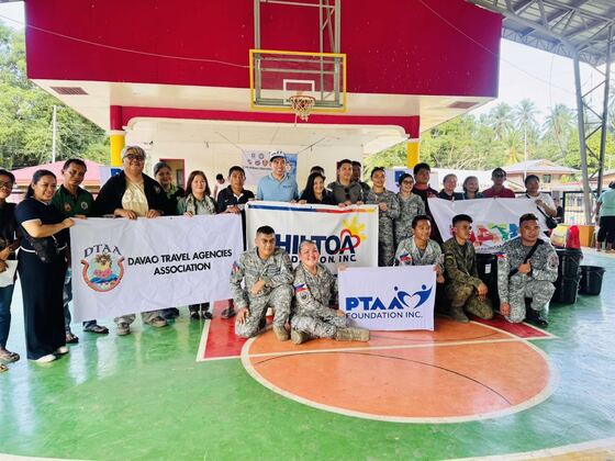 Davao Oriental — relief operations with PHILTOA and DATA