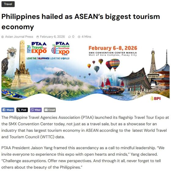 In the press — Asian Journal