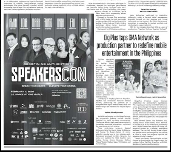 In the press — print coverage